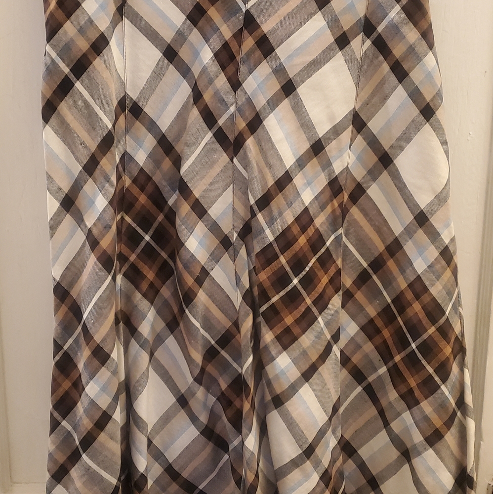 Plaid skirt